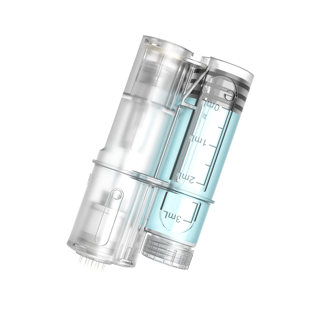 Replacement cartridge reservoirs compatible with the Dr. pen H6 device