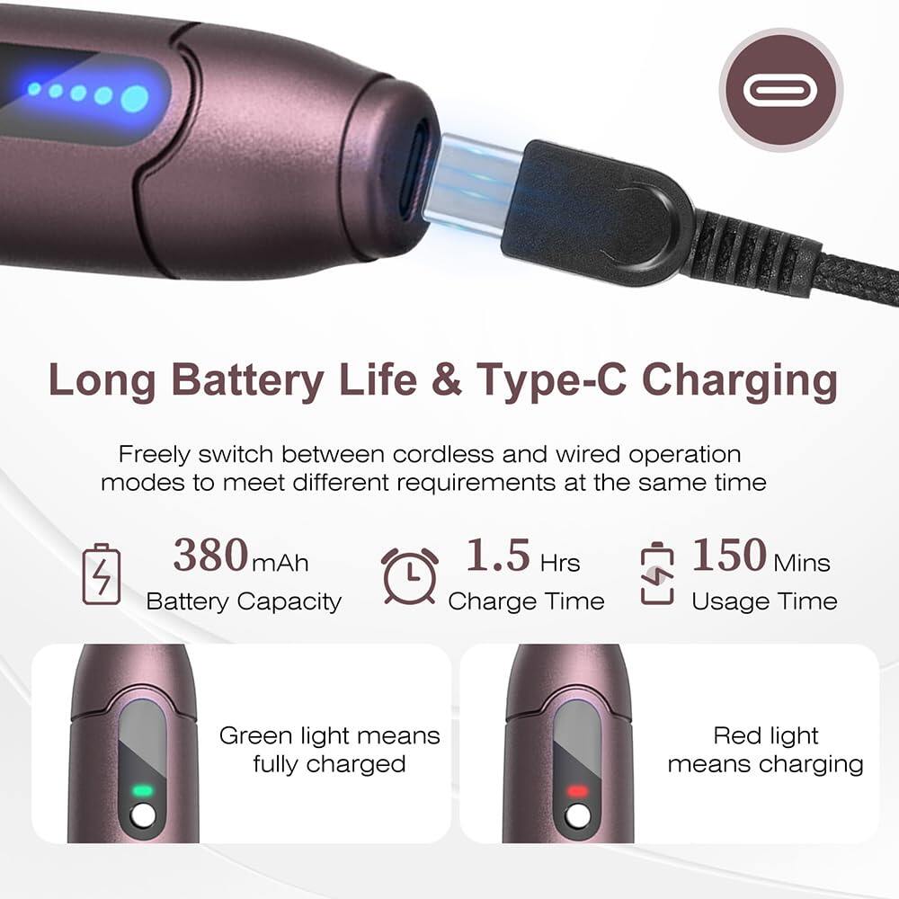 Dr. Pen A10 Microneedling Pen with 12 Cartridges — product view 4