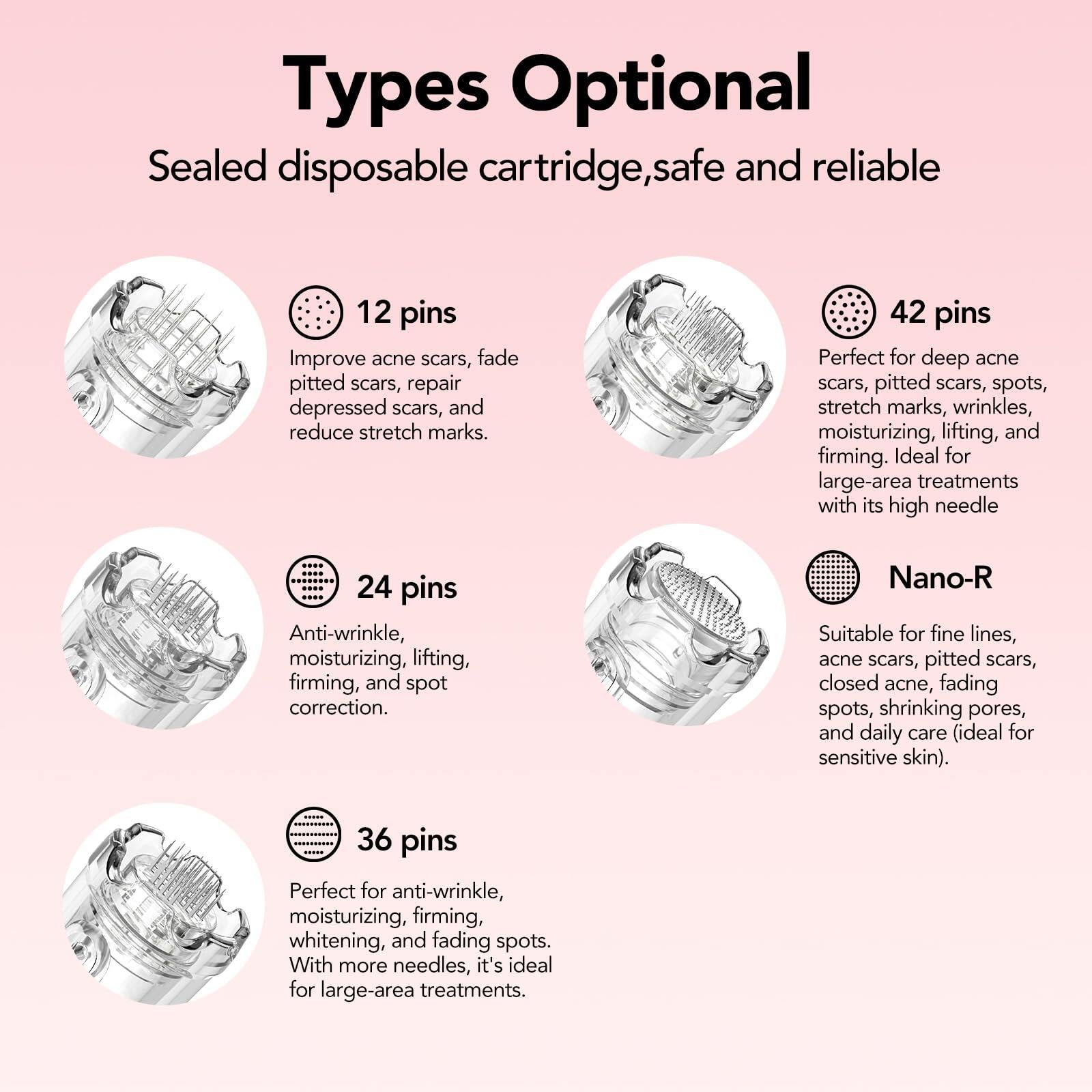 Dr. Pen A10 Microneedling Pen with 12 Cartridges — product view 7