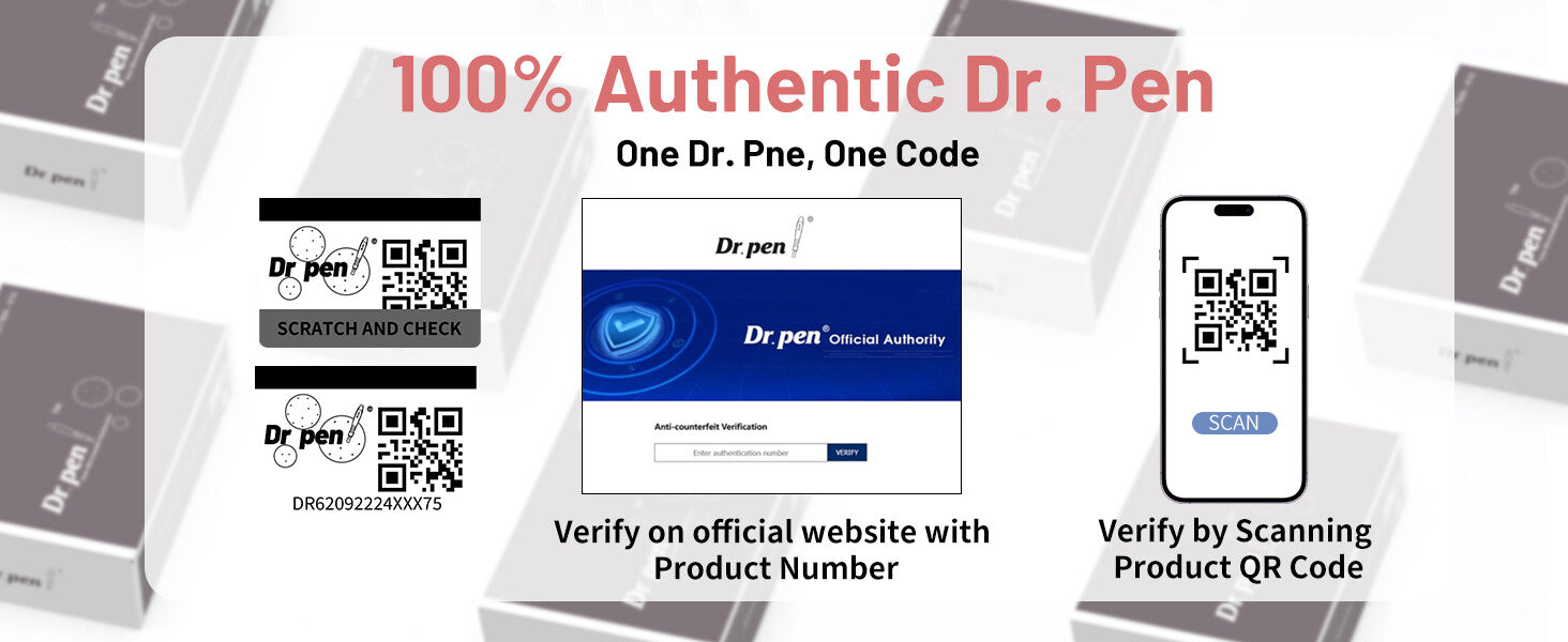 Dr. Pen A10 Microneedling Pen with 12 Cartridges — feature detail 2
