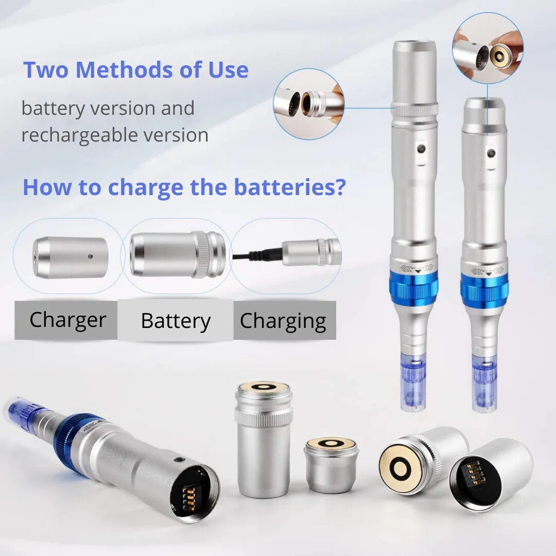 Dr. Pen Ultima A6 Microneedling Pen with 12 Cartridges — feature detail 7