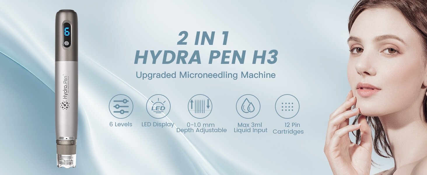 Dr. Pen Hydra Pen H3 Professional Microneedling Pen — feature detail 1