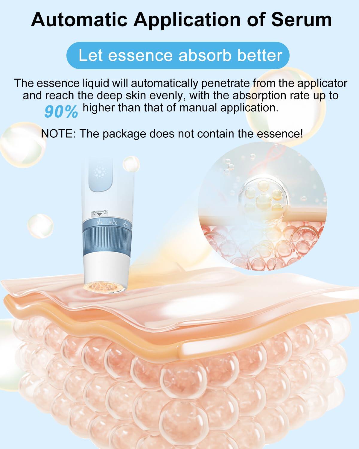 Dr. Pen Hydra Pen H5 Professional Microneedling Pen — Blue / White — product view 6