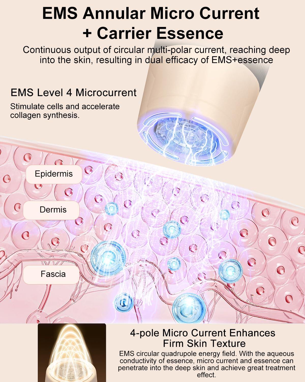 Dr. Pen Hydra Pen H5 Professional Microneedling Pen — Gold — product view 3