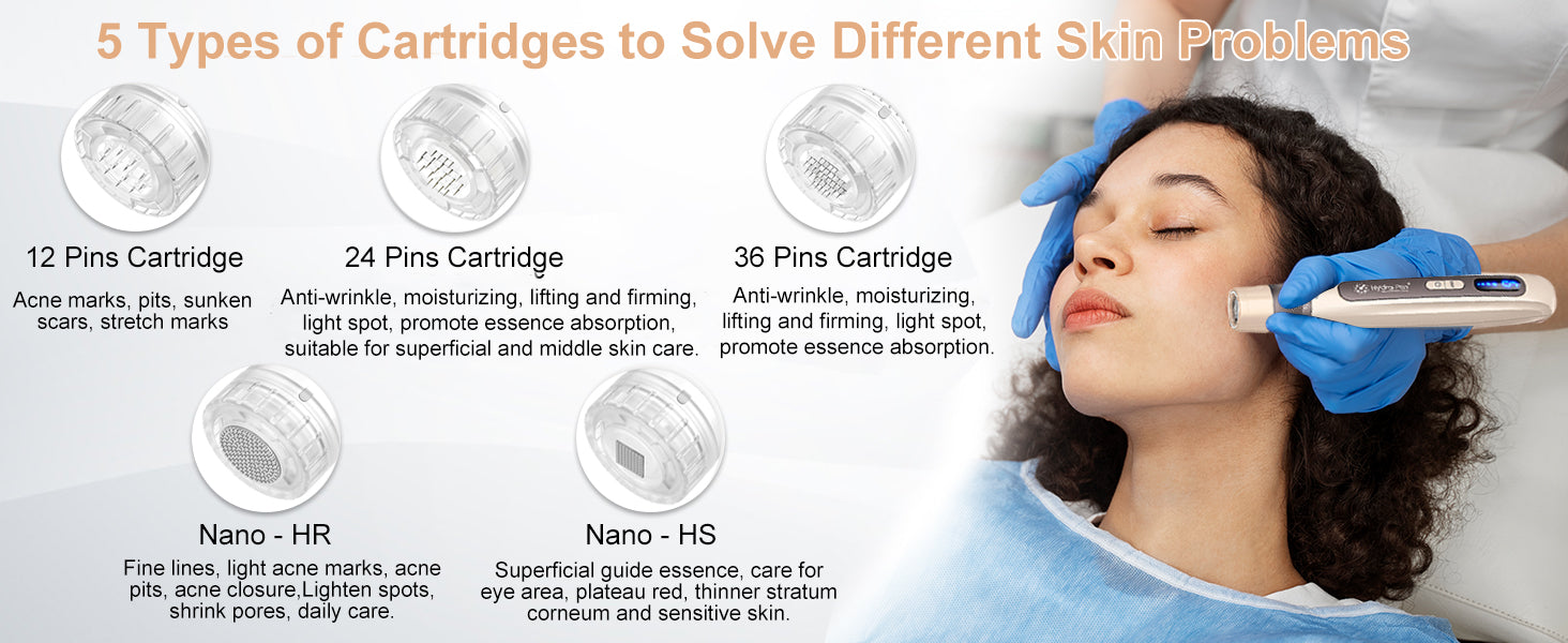 Dr. Pen Hydra Pen H5 Professional Microneedling Pen — Gold — feature detail 5