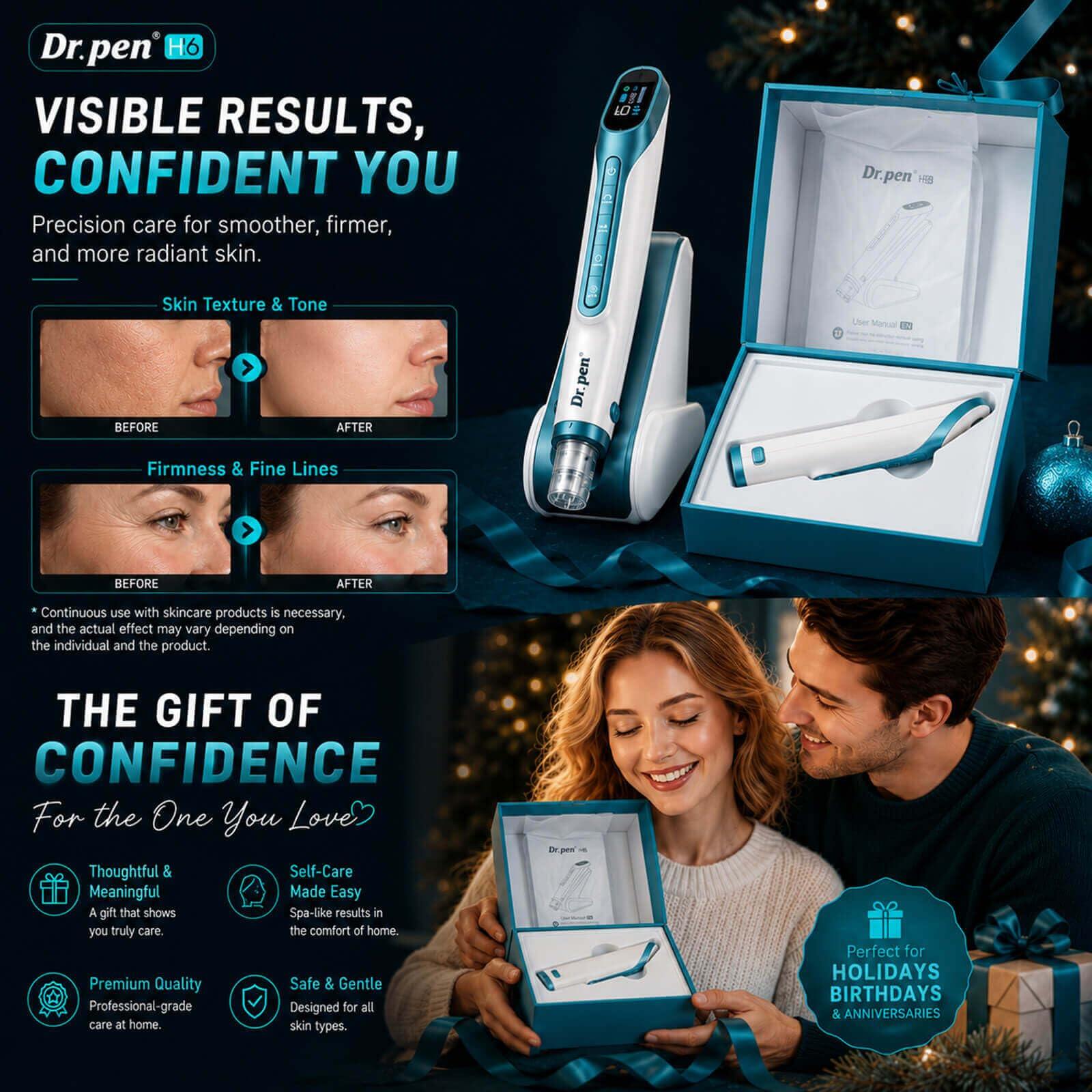 Dr. Pen H6 Advanced Serum Infusion Pen with Light Therapy — feature detail 9