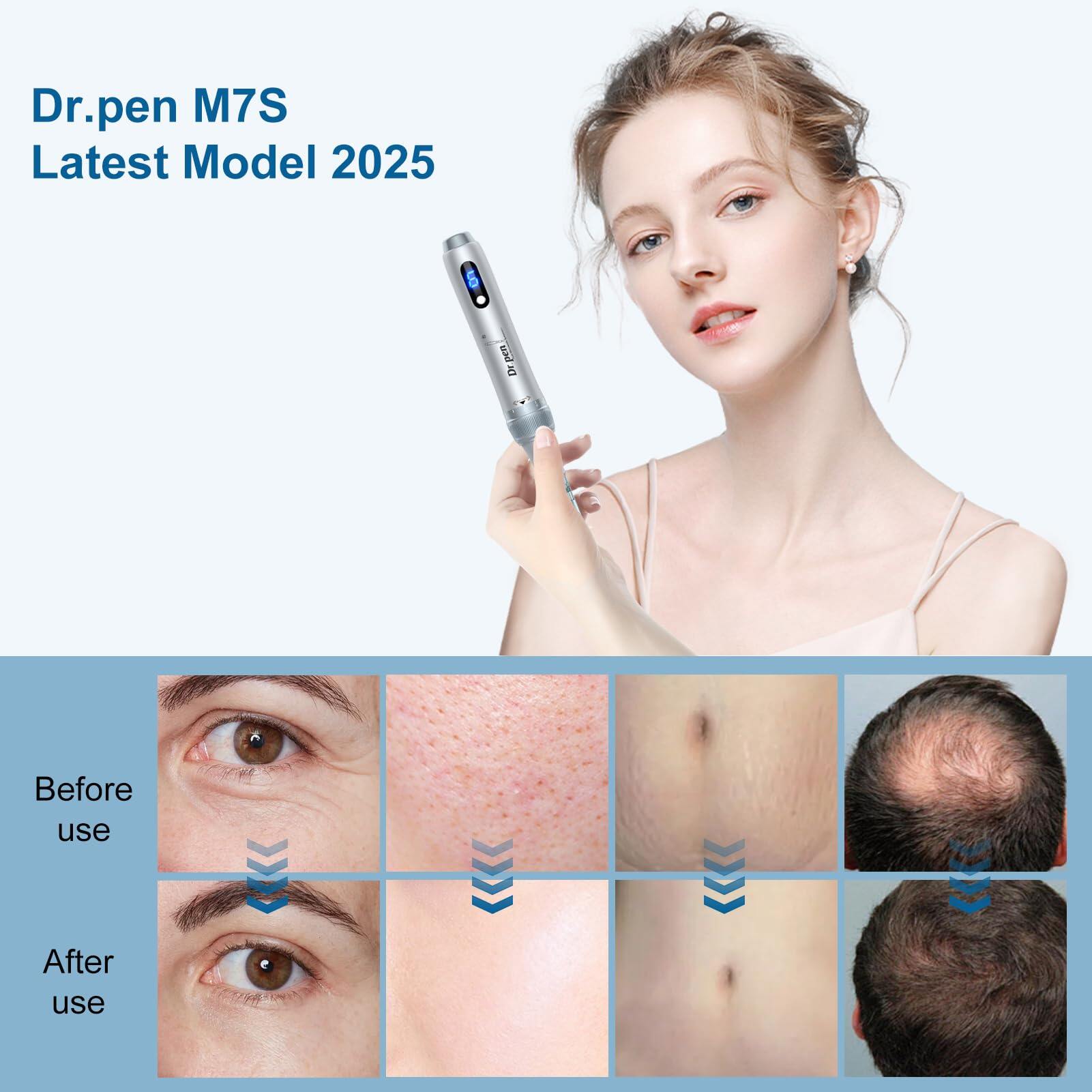 Dr. Pen M7S Microneedling Pen with 12 Cartridges — feature detail 6