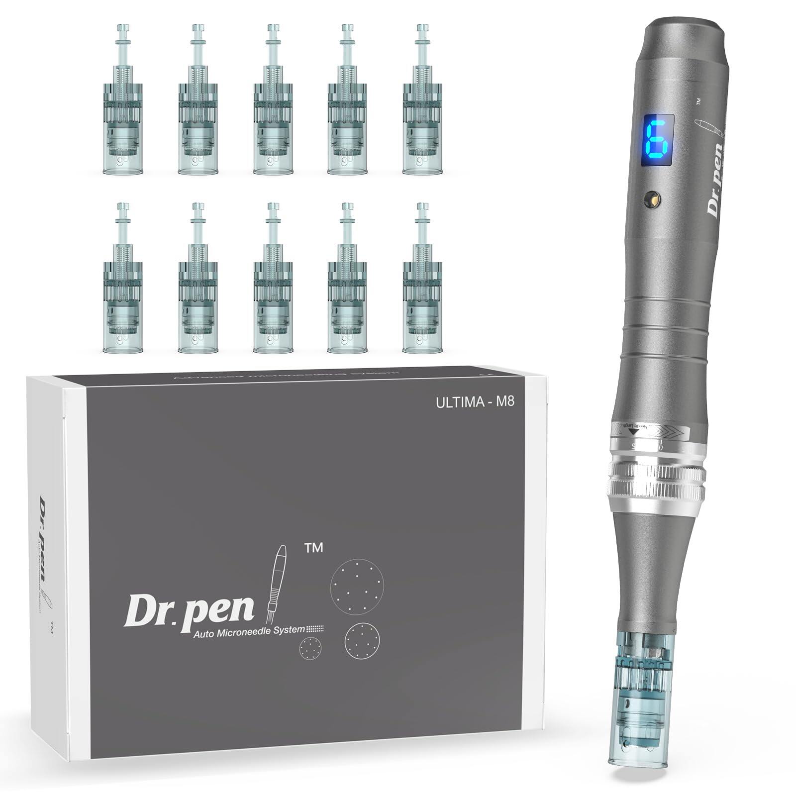 Dr. Pen M8 Microneedling Pen with 12 Cartridges — product view 1