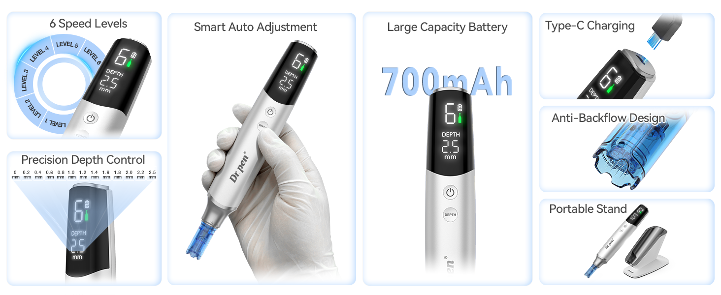 Dr. Pen M9 Microneedling Pen — feature detail 4