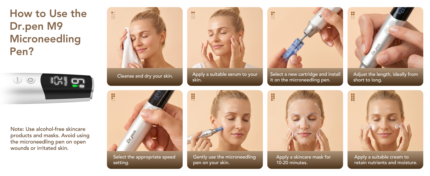 Dr. Pen M9 Microneedling Pen — feature detail 10