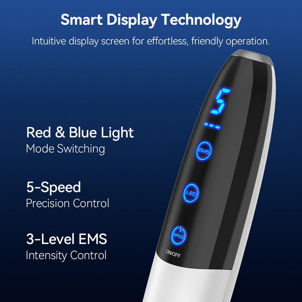 Dr. Pen Q1S Microneedling Pen with EMS and LED Therapy — product view 5