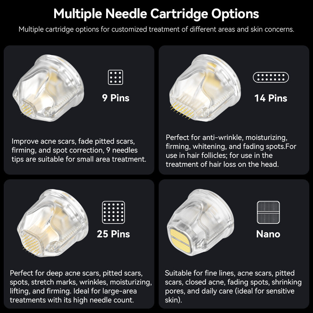 Dr. Pen Q1S Microneedling Pen with EMS and LED Therapy — product view 9