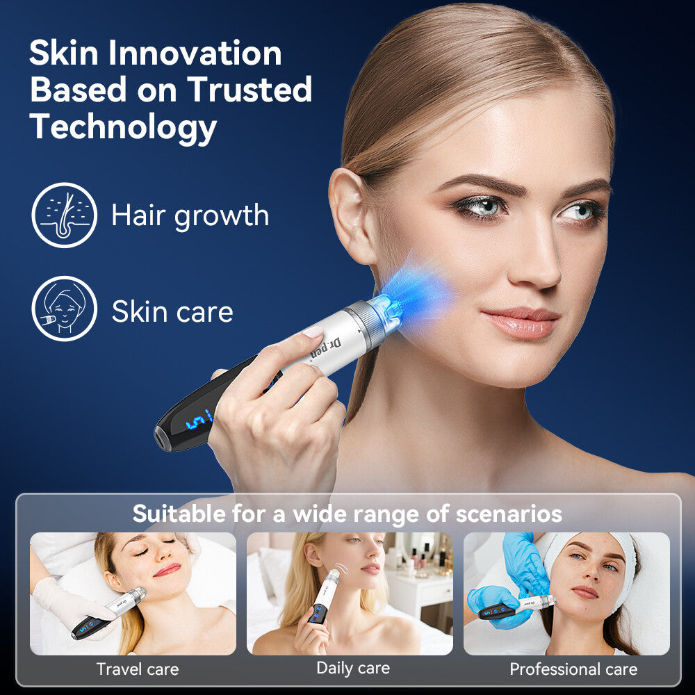 Dr. Pen Q1S Microneedling Pen with EMS and LED Therapy — feature detail 5