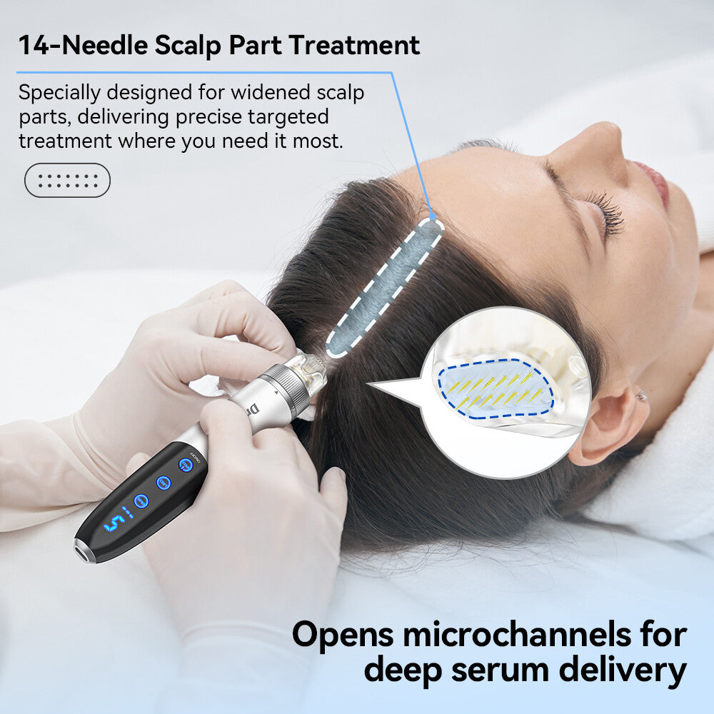 Dr. Pen Q1S Microneedling Pen with EMS and LED Therapy — feature detail 8